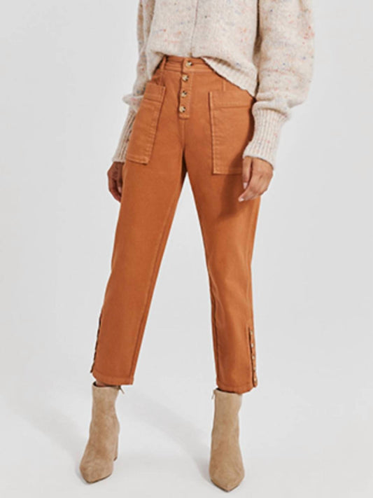 Something Navy - Button Fly Denim Jeans