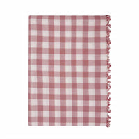Heather Taylor Home - Gingham Rosa Tablecloth
