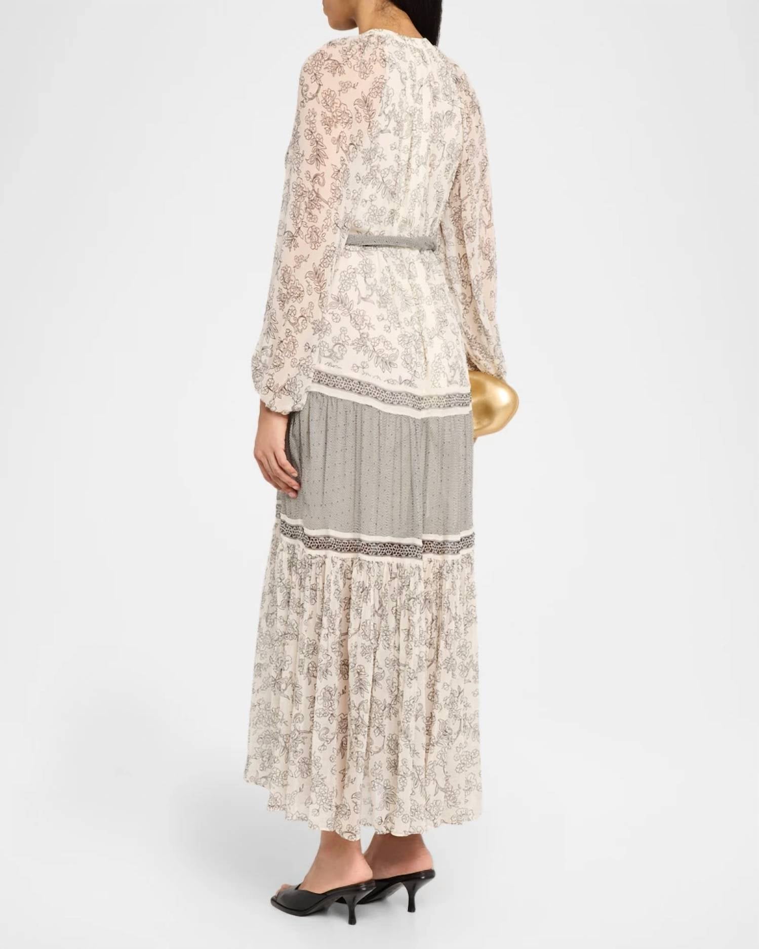 Ramy Brook - Halley Floral Belted Dress