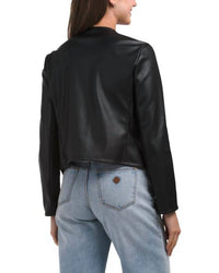 Jude Connally - Faux Leather Hope Jacket