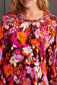 Tribal - Combo Floral Print Blouse