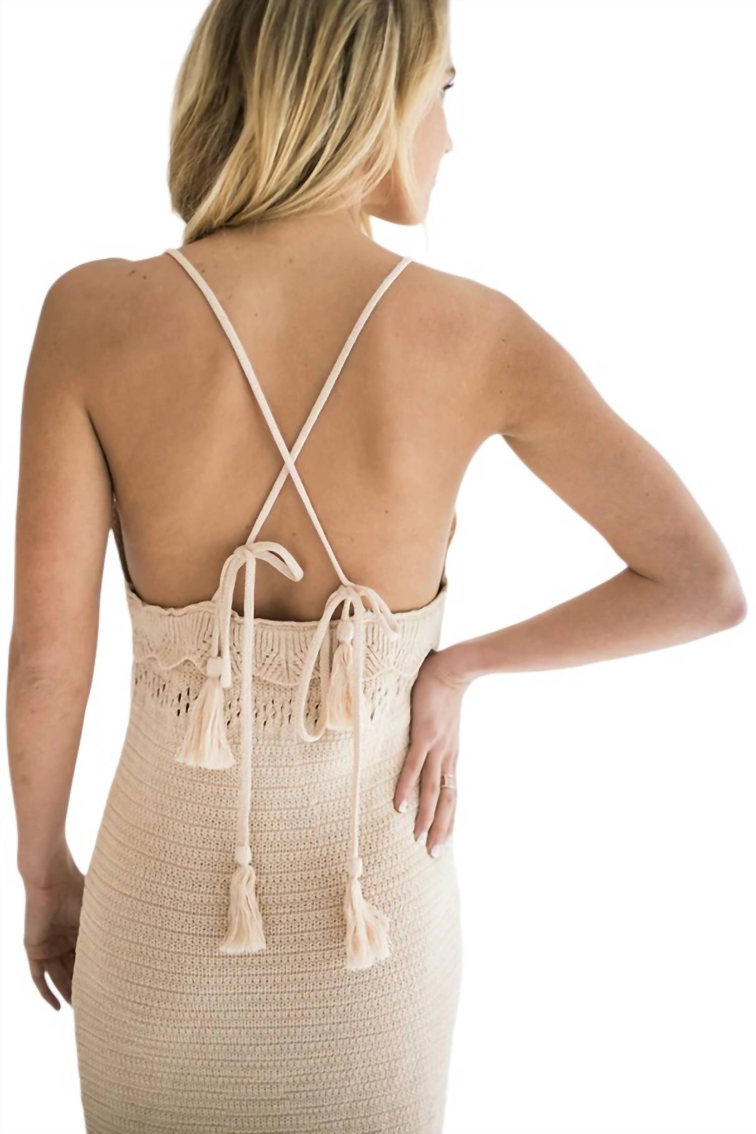 Falcon Park - Emelia Crochet Knit Dress