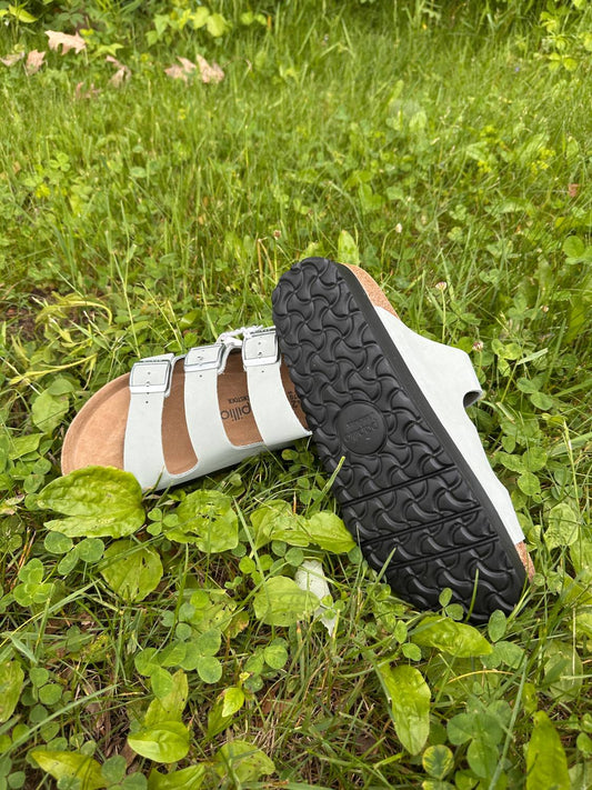 Birkenstock - Women's Florida Nubuck Platform Sandals