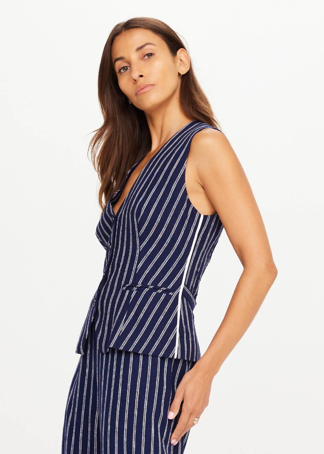 The Upside - Belize Jackie V-neck Waist Coat
