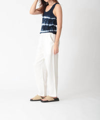 Electric & Rose - Tie-dye Linear Scoop Tank Top