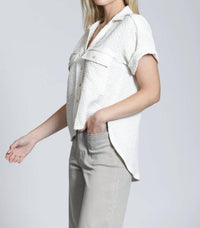 Apny - Breezy Bubble Blouse