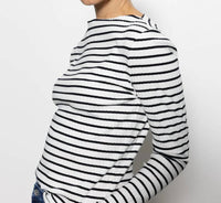 Sanctuary - Boatneck Long Sleeve T-shirt