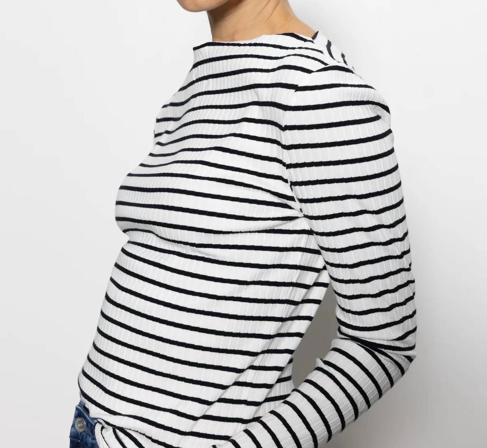 Sanctuary - Boatneck Long Sleeve T-shirt