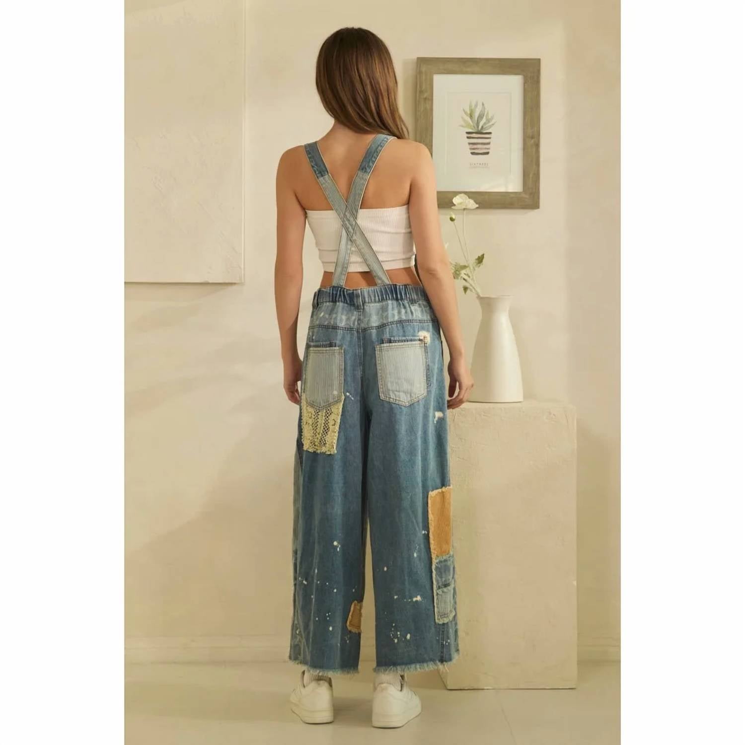 Oli & Hali - Patchwork Overalls
