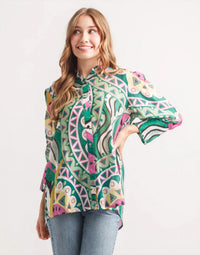 Papillon - Bold Geo Print Shirt
