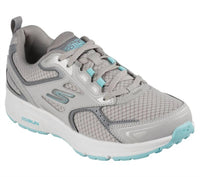 Skechers Women's Go Run Consistent Sneakers in gray turquoise - women's sneaker - alternate view