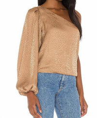 Show Me Your Mumu Party Top in bronze cheetah - women's blouse