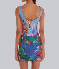 Farm Rio - Dream Landscape Mini Dress