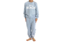 Sandy Liang - Kid's Life's A Beach Hacci Pullover