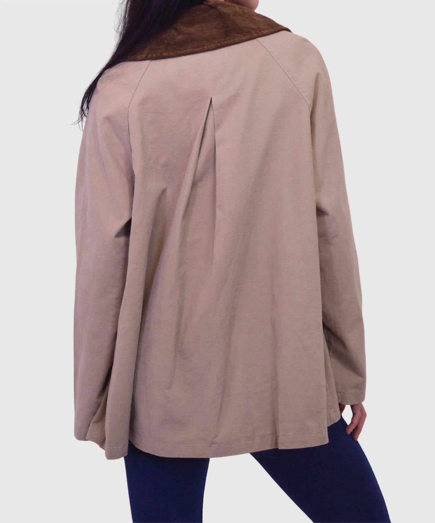 In-Loom - Corduroy Collared Cotton Chore Jacket