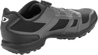 Giro Men's Gauge Boa Cycling Shoes in gray black - men's shoe - detail view