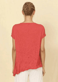 Chalet Et Ceci - Addie Top - clothing - red - shirts
