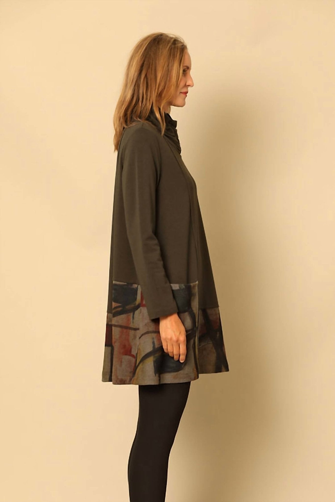 Chalet Et Ceci - Archie Tunic - clothing - green - modal