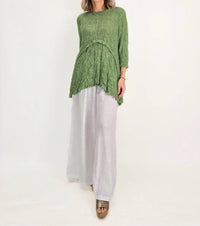 Chalet Et Ceci - Kerensa Tunic Top - blouses - clothing - green