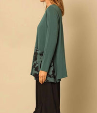 Chalet Et Ceci - Palmer Tunic - clothing - cotton - blend - green