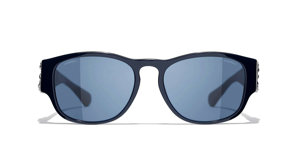 Chanel - Rectangle Non Polarized Sunglasses 5455qb - 164380