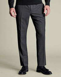 Charles Tyrwhitt - Natural Stretch Twill Suit Pants