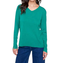 Charlie B - BASIC V-NECK SWEATER