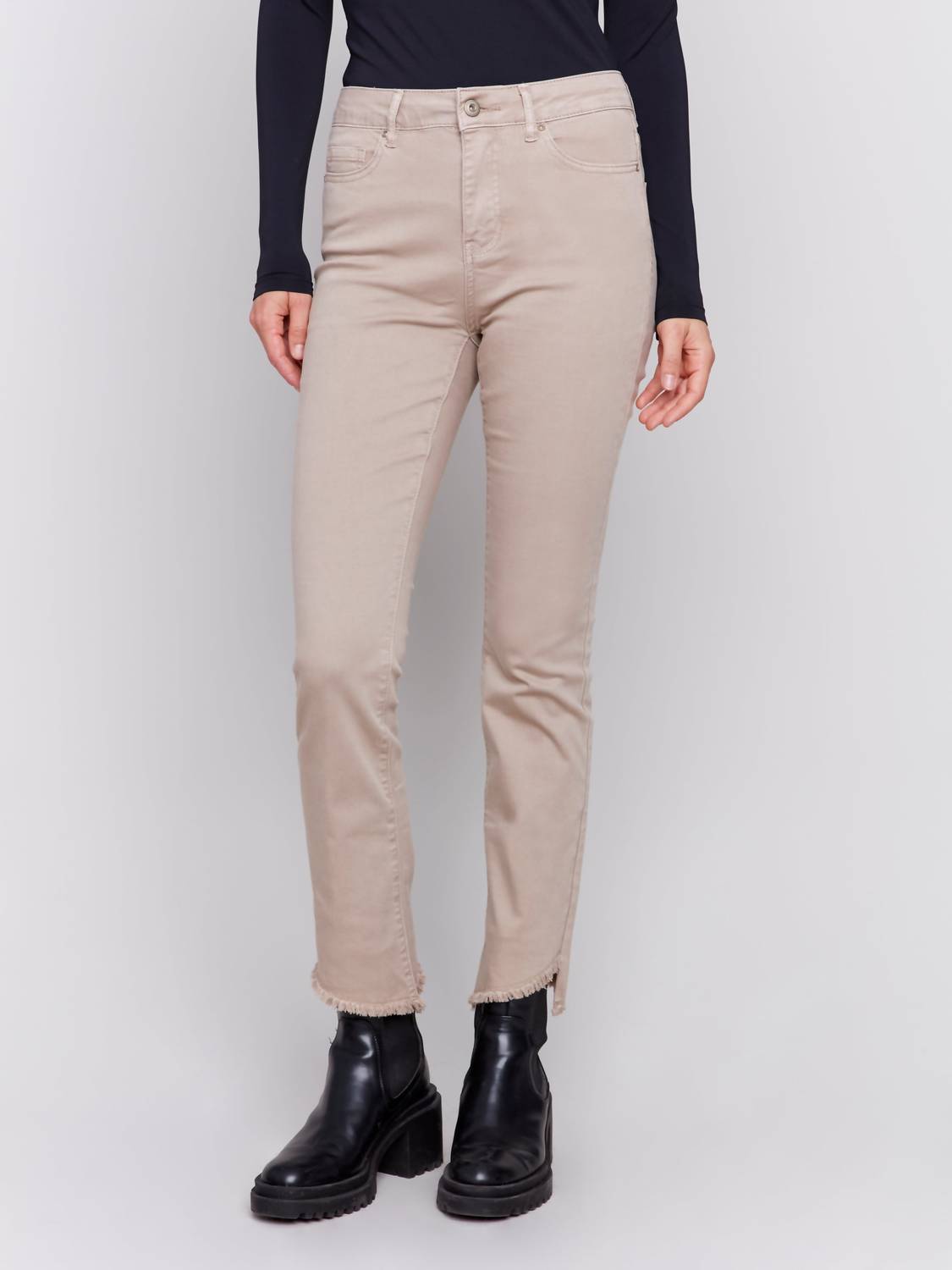 Charlie B - Boot Cut Twill Pants