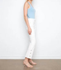 Charlie B - Bootcut Leg Jeans With Side Snaps