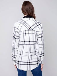 Charlie B - Button Up Plaid Shirt
