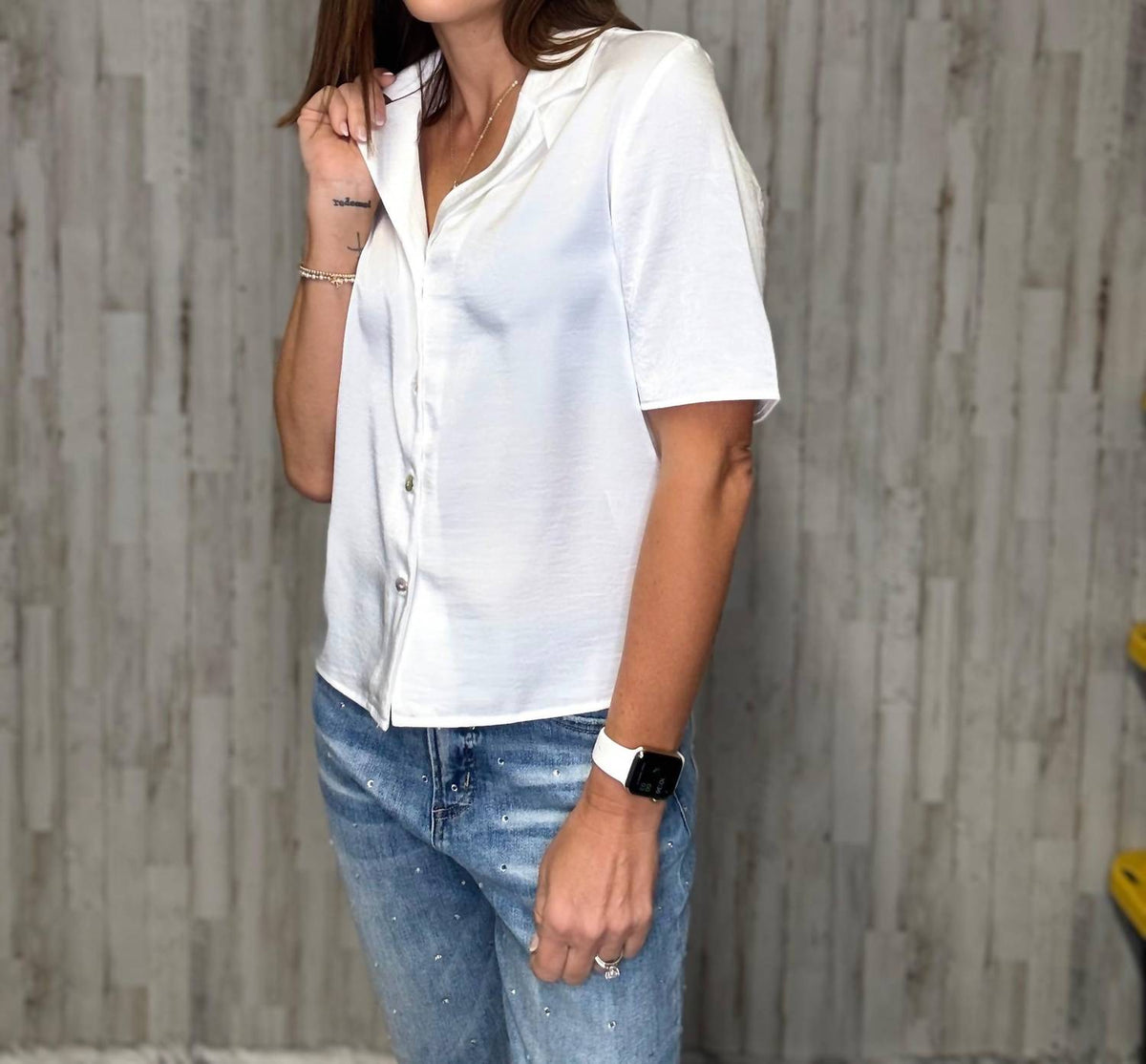 Charlie B - Candice Button-down Blouse