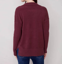 Charlie B - Collared Knit Sweater
