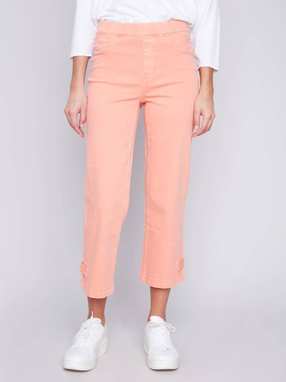 Charlie B - Elisa Crop Pull-On Pants