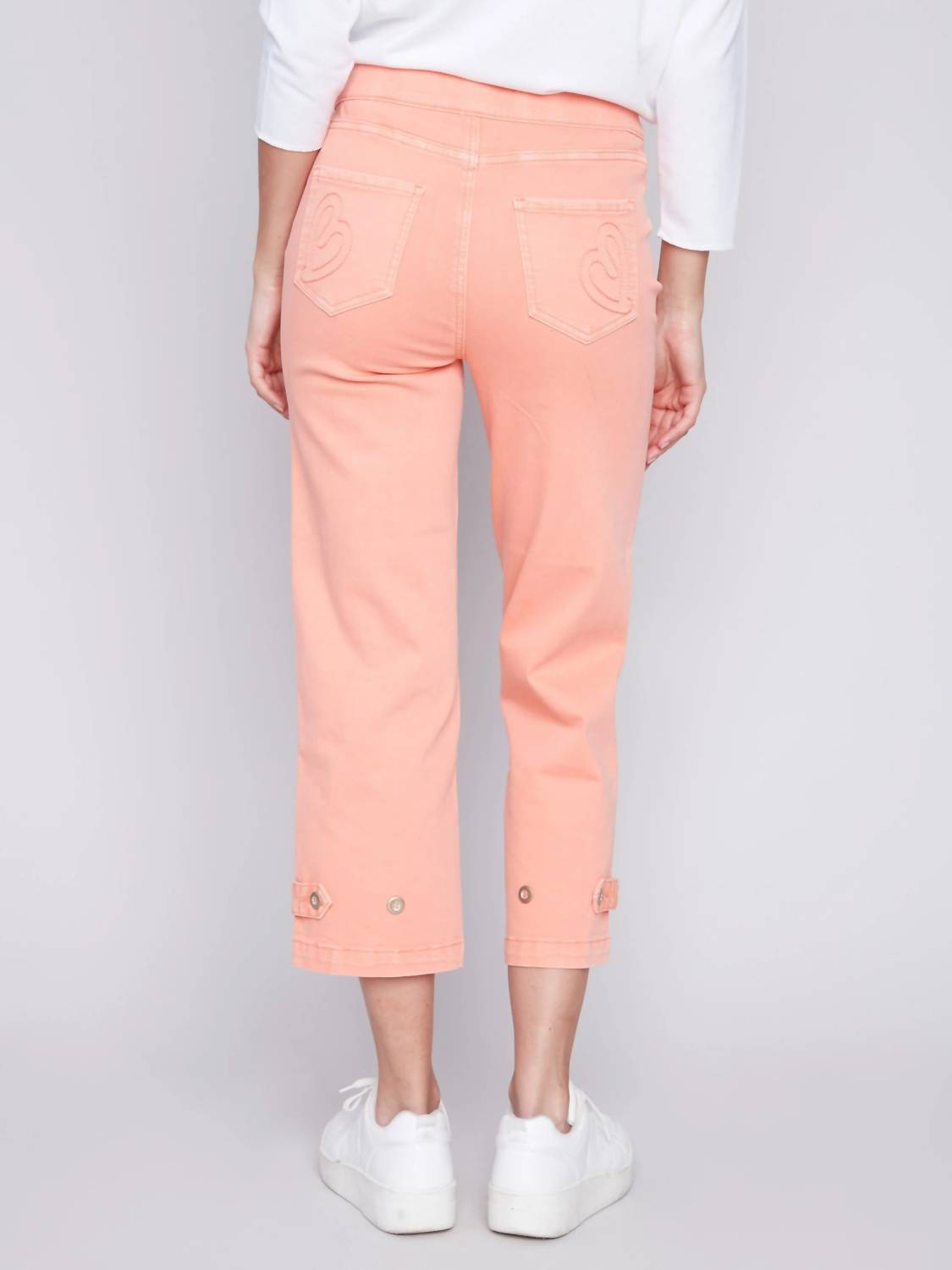 Charlie B - Elisa Crop Pull-On Pants