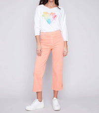 Charlie B - Elisa Crop Pull-On Pants