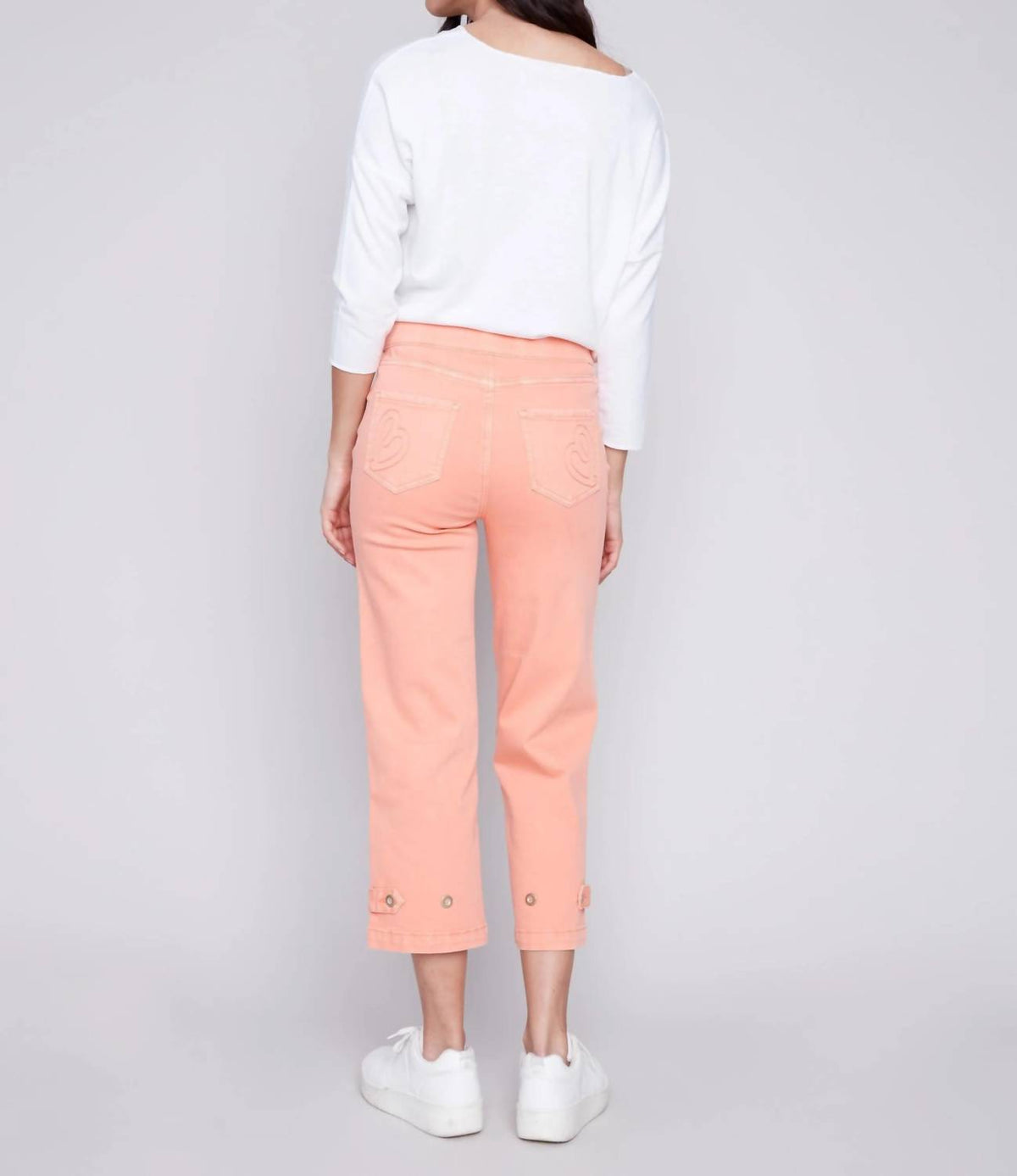 Charlie B - Elisa Crop Pull-On Pants