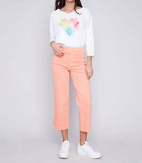 Charlie B - Elisa Crop Pull-On Pants