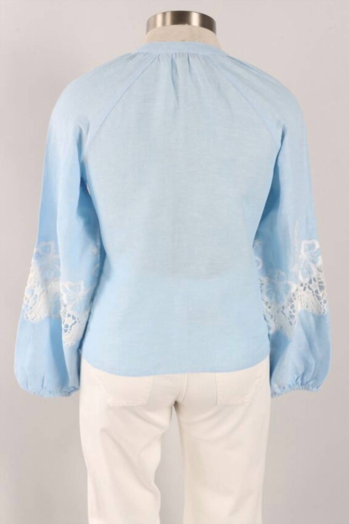 Charlie B - Embroidered Raglan Blouse