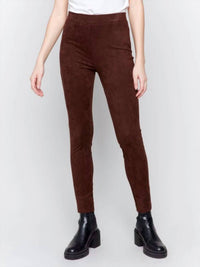 Charlie B - Faux Suede Pant