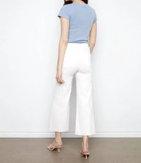 Charlie B - Flared Wide Leg Ring Spun Jeans