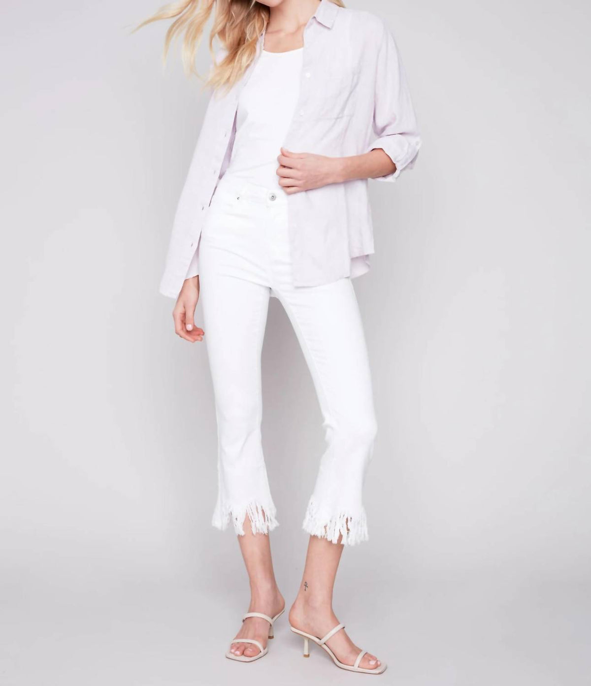 Charlie B - jacquard blouse