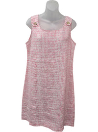 Charlie B - Linen A - line Dress - clothing - dresses - geometric
