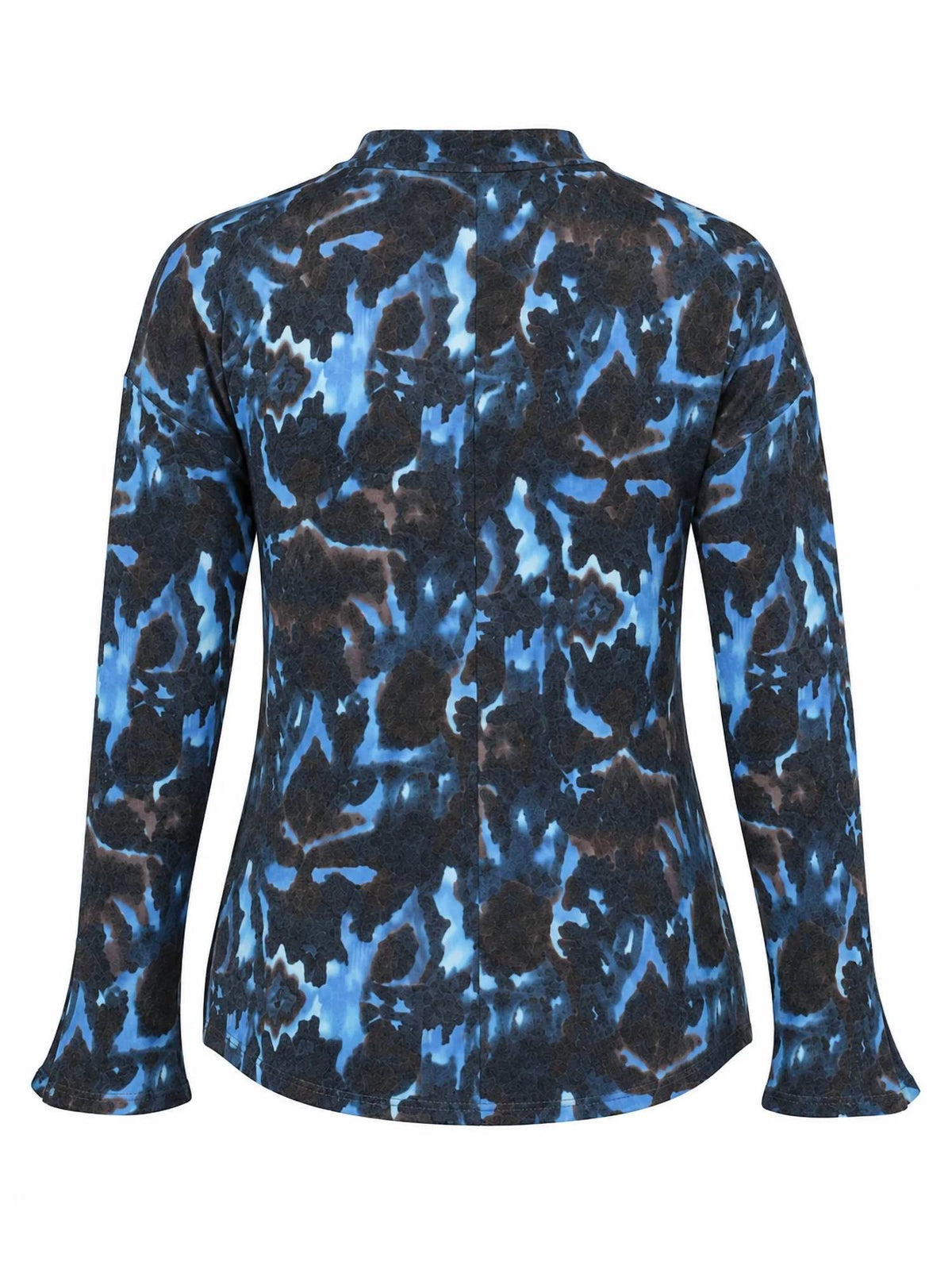 Charlie B - Long Sleeve Drop Shoulder Sweater With Zipper