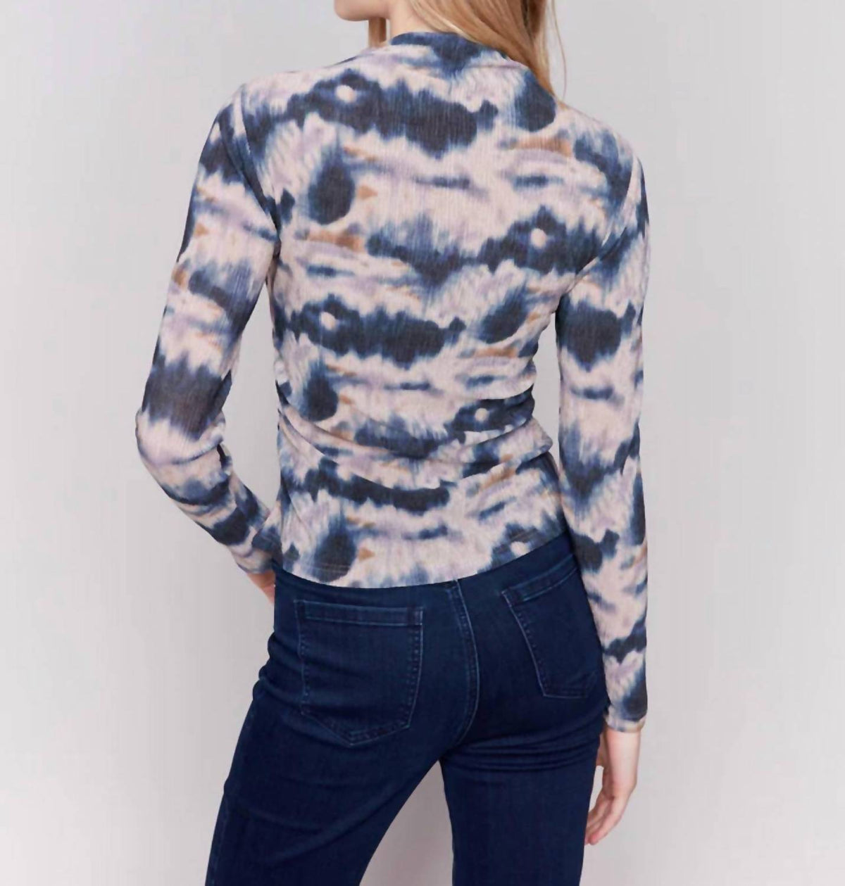 Charlie B - Mock Neck Knit Top