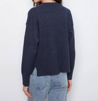Charlie B - Patch Pocket Crew Neck Sweater