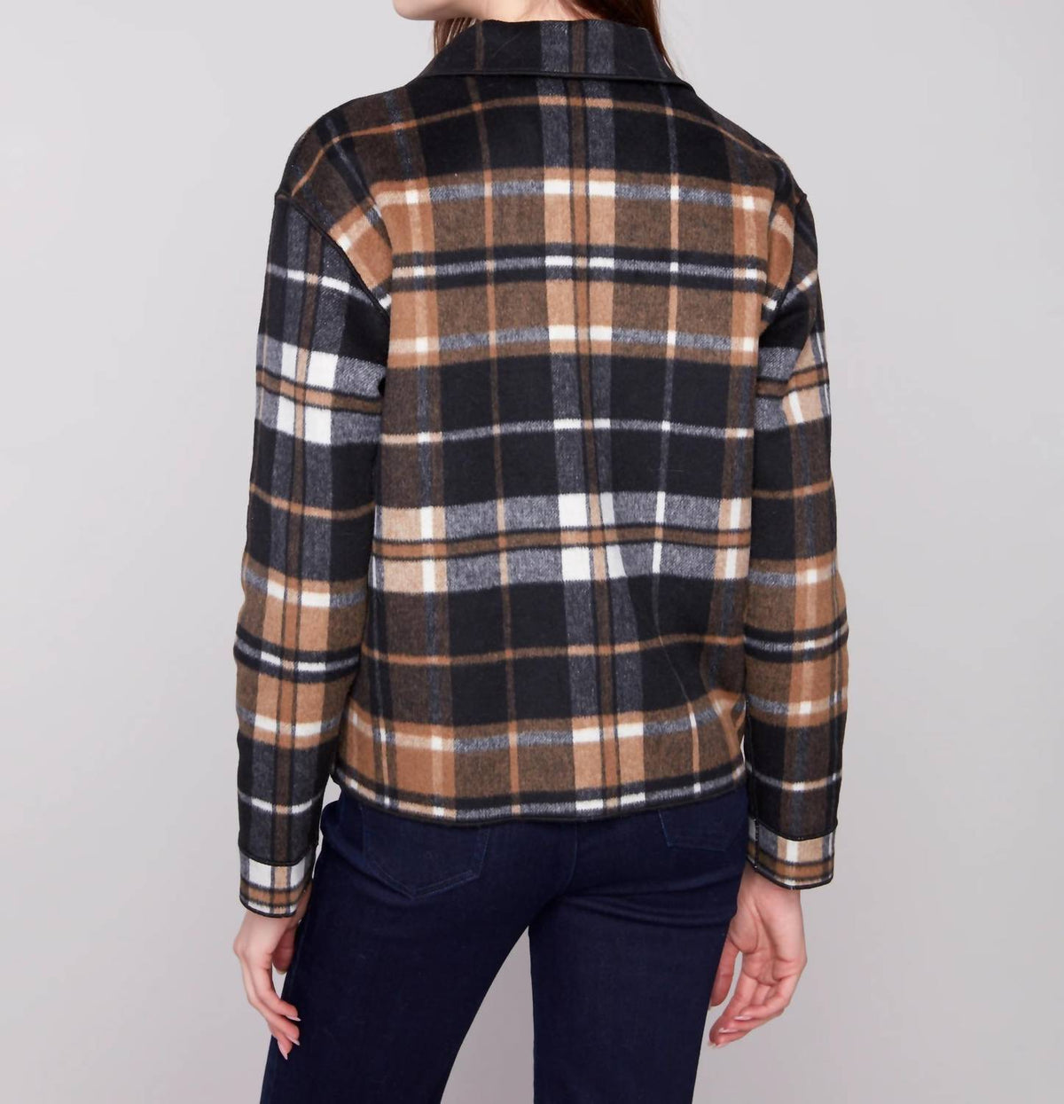 Charlie B - Plaid Reversible Jacket