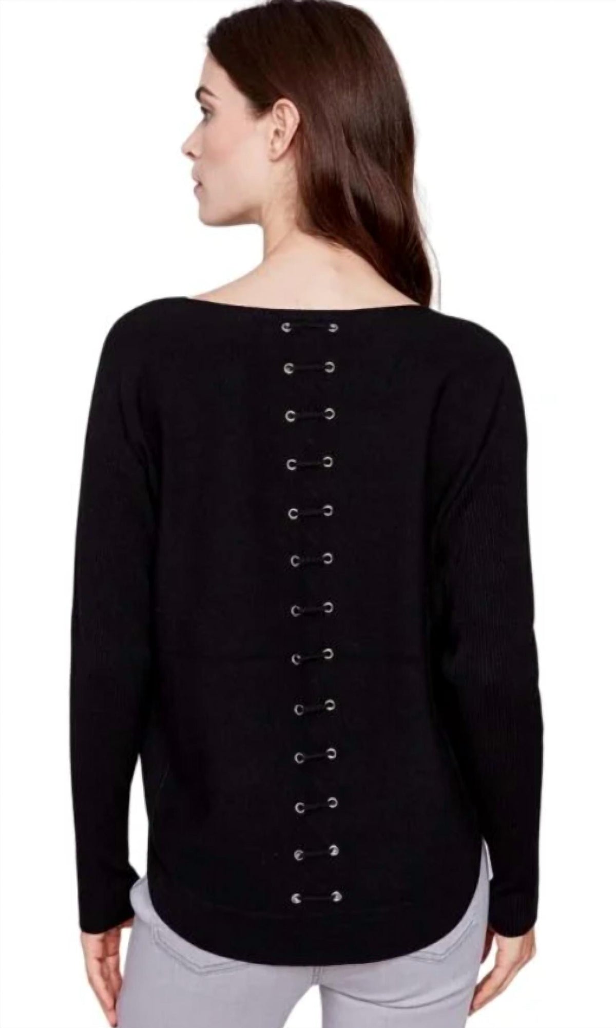 Charlie B - Plushy Knit Sweater With Front Pockets