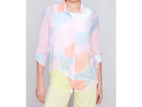 Charlie B - Printed Chiffon Blouse