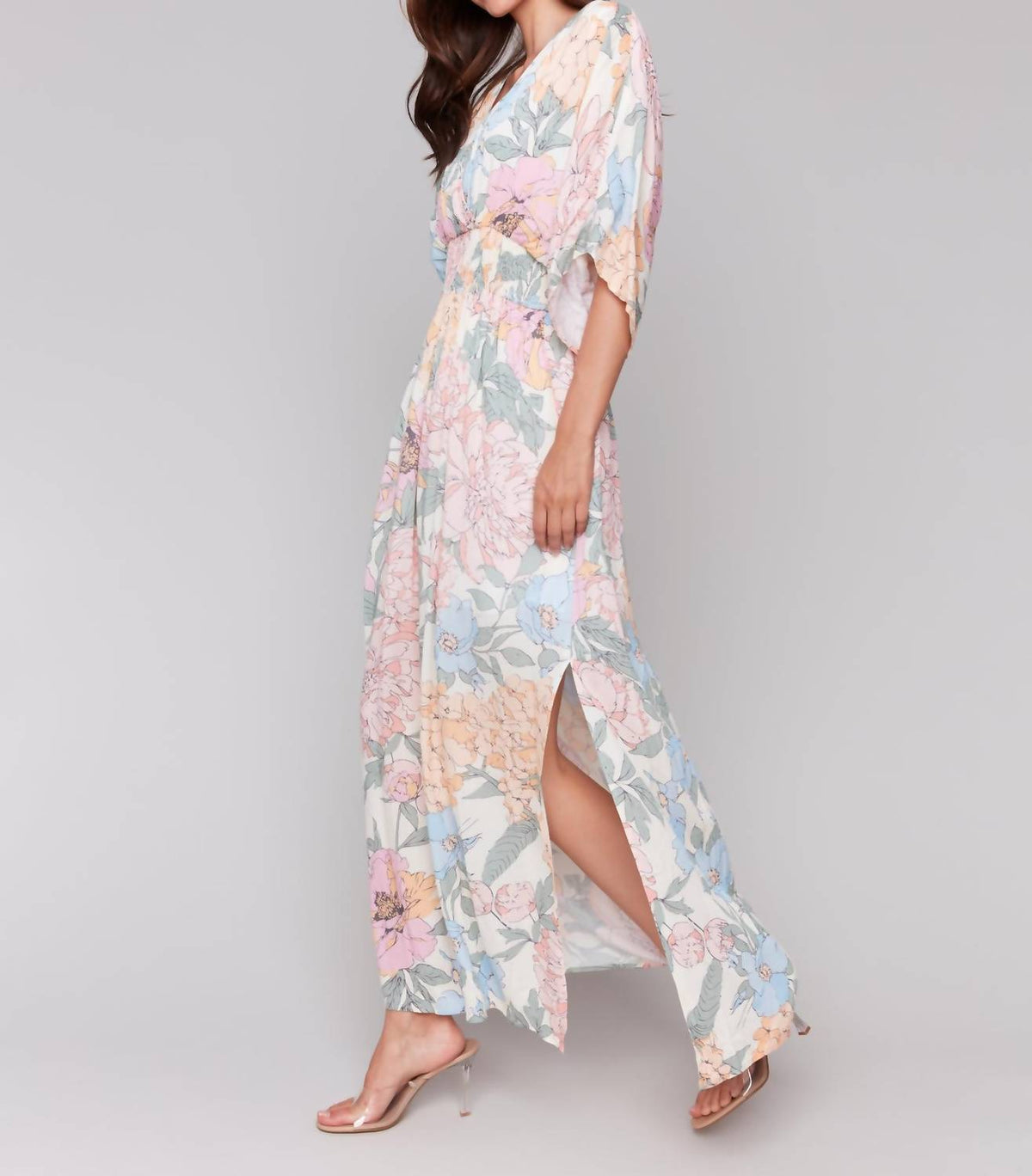 Charlie B - Printed Dress With Side Slits
