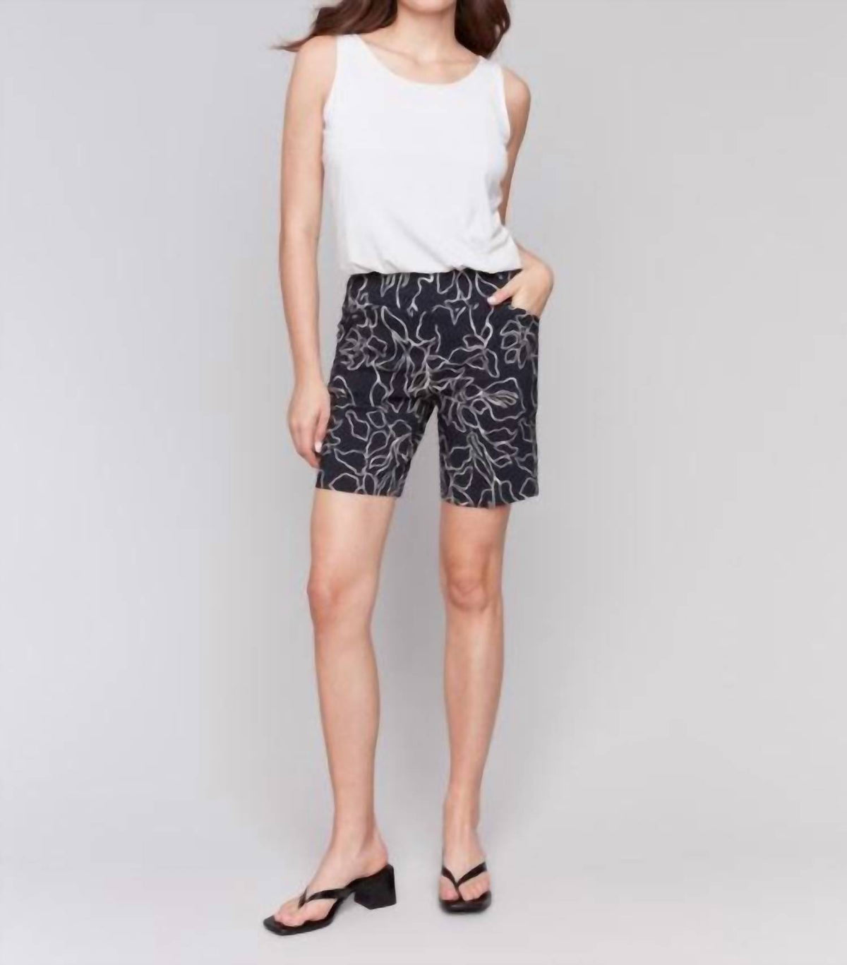 Charlie B - Printed Pull-on Short